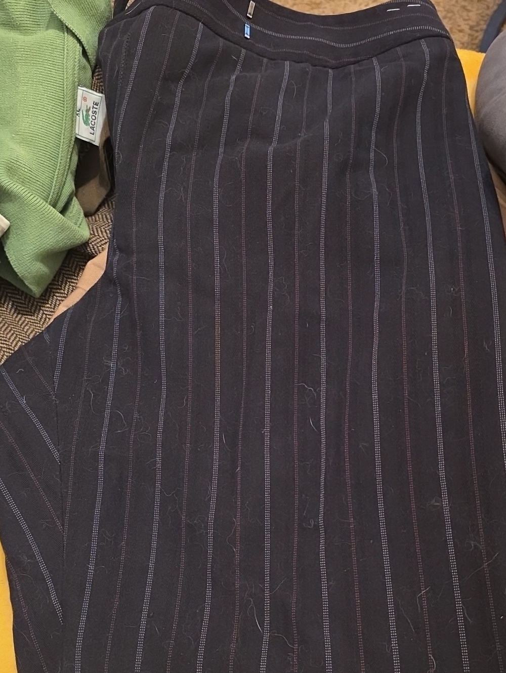 STYLE AND COMPANY Wpmens  Black Pinstripe Dress Pants